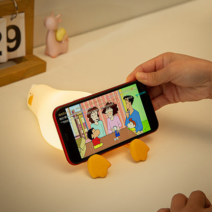 Flat Lazy Duck Night Light