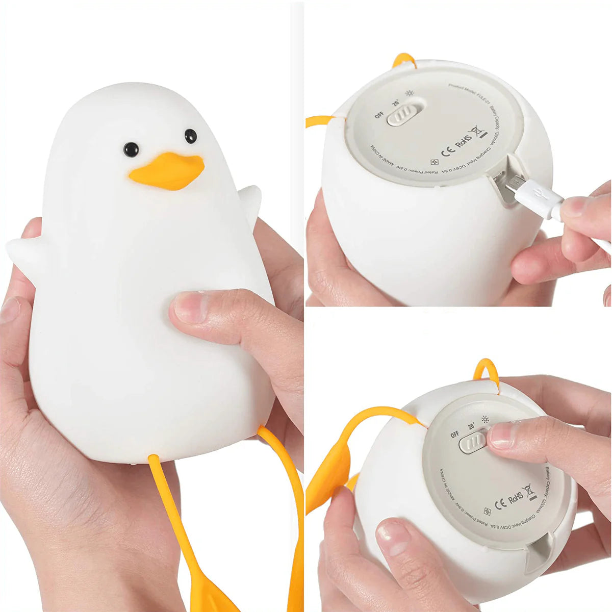 Seagull Silicone Night Light