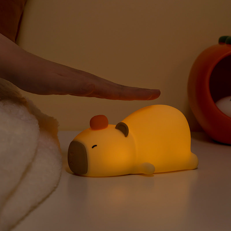 Lazy Capybara Small Night Lamp