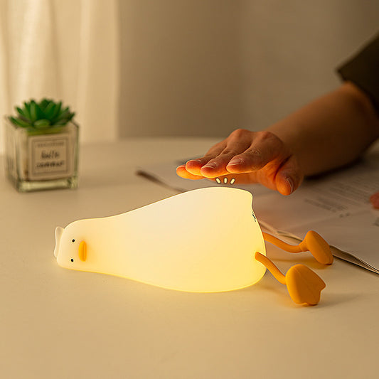 Flat Lazy Duck Night Light